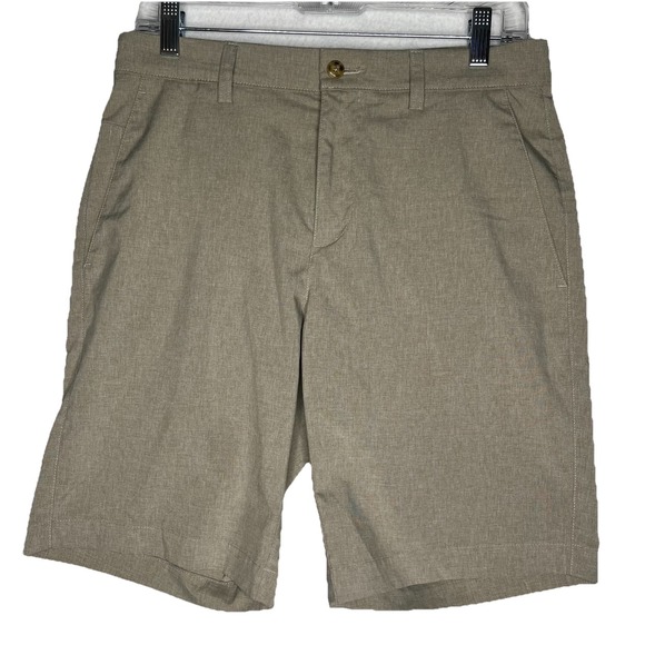 PGA Tour Other - PGA Tour Mens 30 Golf Shorts Tan Heathered Flat Front Performance Outdoor Resort